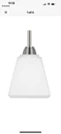 New Generation Lighting, Mini Pendant Brushed Nickel, 6113001-962. Fixed Price $28.00.