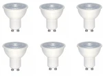 Satco S9382 - 6.5 Watt Led MR16 Light Bulbs 2700K GU10 Base 120 V (6 Pack). Fixed Price $28.93.