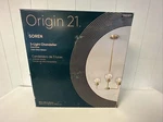 Origin 21 Soren Light Chandelier Gold Finish 23 X 51.5. Fixed Price $105.00.