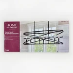 New Home Decorators Sarolta Sands 6-LIGHT Chandelier, Black- Kitchen Island. Fixed Price $79.90.