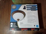 New Box Good Earth Lighting BARRINGTON64312-ABZ-1 Ceiling Flush Mount. Fixed Price $40.00.