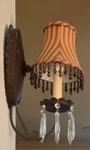 Swarovski Crystal Wall Sconces, Pair, By Luxury Lighting Company Schonbek. Fixed Price $200.00.