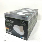 4PK Commercial Electric Flexinstall Cove 10IN. White Led Light 5CCT+DUOBRIGHT. Fixed Price $79.99.