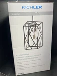 Kichler Solander 3-LIGHT Pendant Olde Bronze 82316 1341876 Open Box. Fixed Price $157.50.