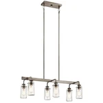 Traditional Farmhouse Six Light Chandelier-classic Pewter Finish. Fixed Price $369.95.