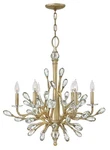 Fredrick Ramond FR46806CPG Light 1 Tier Candle Style Chandelier - Gold. Fixed Price $1826.65.