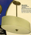 Good Earth Lighting - Barcelona "contemporary Style" Oval Pendant New. Fixed Price $24.99.