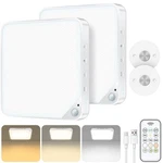 Rechargeable 6W Motion Sensor Ceiling Light Indoor, Wireless Magnetic Stick O.... Fixed Price $58.50.