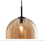 Modern Dome Pendant Light 11.8 Inch Amber Glass Hanging. Fixed Price $43.60.
