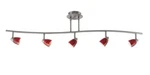 Cal Lighting SL-954-5-BS-REDS Serpentine 5-LIGHT Fixture. Fixed Price $284.95.