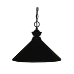 Z-lite Lights Lt Pendant, 14X8", Black, 100701MB-MMB. Fixed Price $142.00.