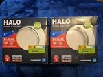 Halo 4 In. 3000K Cct Recessed Adjustable Gimbal Led Kit ( 2 Pack ). Fixed Price $39.99.