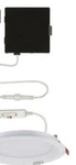 Commercial Electric-slim Baffle 4 In. Color Selectable New Construction Led Kit. Fixed Price $19.49.
