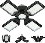 Led Garage LIGHT,150W Deformable Ceiling LIGHTS,15000LM, 4 Adjustable Pan. Fixed Price $14.95.