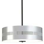 Kovacs P1594 Grid 3 Light 16"W Convertible Pendant / Semi-flush Coal. Fixed Price $58.16.