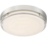 Altair Lighting Led 14" Flush Decorative Fixture Nickel Finish AL-3151. Fixed Price $34.99.