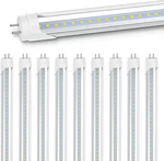 Cnsunway 4FT Led Tube Lights 18W 2400LM Daylight 6000K - 10 Pack Bundle. Fixed Price $124.99.