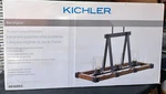 Kichler Barrington 3-LIGHT Distressed Black And Wood Tone Linear Pendant. Fixed Price $260.00.