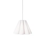 Dainolite Kendra 1 Light Small Pendant, Chrome/jtone White Shade KEN-S-790. Fixed Price $316.00.
