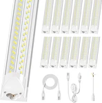 12 Pack Super Bright 100W 8FT Led Shop Light, 15000LM 5000K V Shape 8'. Fixed Price $236.52.
