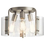 Kichler Lighting 42954NI 3-LAMP Led Fixture, Brushed Nickel Thoreau Round. Fixed Price $115.00.