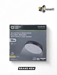 Commercial Electric 15" Matte Black Led Ceiling Flush Mount Adjustable Cct. Fixed Price $29.93.