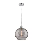 Innovations Athens Ds 12" Cord Mini Pendant, Ch/sm 616-1P-PC-G1213-12SM. Fixed Price $266.20.