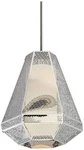 Eurofase Recinto 9" Wide Chrome Mini Pendant. Fixed Price $62.20.