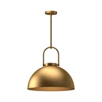 Alora Mood Harper Light 16" Pendant, Aged Gold - PD504016AG. Fixed Price $286.40.