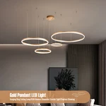 Hanging Ceiling Lamp Pendant Light Modern Fashion Dimmable Circular 110W. Fixed Price $136.38.