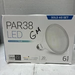 Sunco 6 Pack PAR38 Led Flood Light Outdoor Bulb, Exterior Waterproof Spotligh.... Fixed Price $53.01.