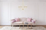 Crystal Chandelier Venetian Dining Room Pendant Lighting Fixture 28 Inch. Fixed Price $731.67.
