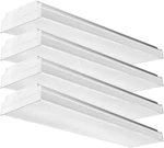 2FT Led Wraparound Light, 20W, 2400LM, 4000K - Pack For Garage & More. Fixed Price $183.99.