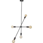 Renwil Creswell 5 Light Pendant Ceiling Oil Rubbed Bronze, Edison Bulbs. Fixed Price $499.99.