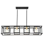 Nuvo Lighting Payne Island Pendant, Beveled/midnight Bronze 60-6417. Fixed Price $348.00.
