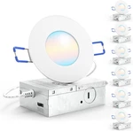 Sunco 3IN Recessed Led Lights 6 Pack Canless Dimmable Ceiling. Fixed Price $77.99.