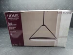 Home Decorators Townly 1-LIGHT Satin Black Bowl Led Pendant 24136-000. Fixed Price $35.99.