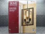 Home Decorators Palermo 14IN 3-LIGHT Gilded Iron Farmhouse Kitchen Pendant. Fixed Price $49.99.