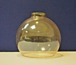 Amber 6" X 2" Fitter Brandy Shade Replacement Glassware Globe New 5747-560. Fixed Price $29.95.