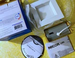 Nicor Rel-r Regressed Edgelit 4" Square Recessed Downlight Adjustable CCTX5 Rare. Fixed Price $29.00.
