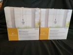 2 Portfolio Chrome Transitional Cylinder Pendant Light #0394803. Fixed Price $9.00.