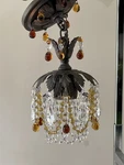 Schonbek Rondelle Pendant Light Chandelier Swarovski Crystals 1. Fixed Price $350.00.
