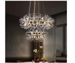 Edislive Calzada Decor 32-LIGHT Gold Dandelion Firework Chandelier. Fixed Price $299.00.