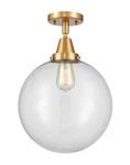 Innovations Lighting 447-1C-15-12 Beacon Semi-flush 12"W Gold. Fixed Price $220.00.