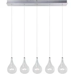New ET2 E23115-18 Larmes 5-LIGHT Linear Pendant Polished Chrome Finish Clear 12V. Fixed Price $210.00.