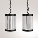 Home Decorators Indoor Glass Mini Pendant Light Oil-rubbed Bronze (lot Of 2). Fixed Price $47.00.