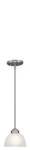 Livex Lighting 4210-91 Somerset Mini Pendant Brushed Nickel. Fixed Price $115.96.