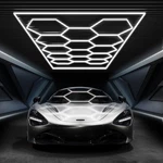 Feruerw Hexagon Garage Light 14 Grid 672W 86400LM 6500K. Fixed Price $259.99.