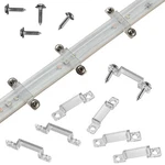 Mmsd 100 Pack Led Strip Suit For 14MM Silicone Tube Light, Transparent. Fixed Price $14.75.