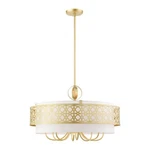 Livex Calinda Light Pendant Chandelier, Soft Gold 49867-33. Fixed Price $1599.96.